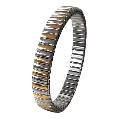Gold and Silver Unisex Adjustable Bracelet