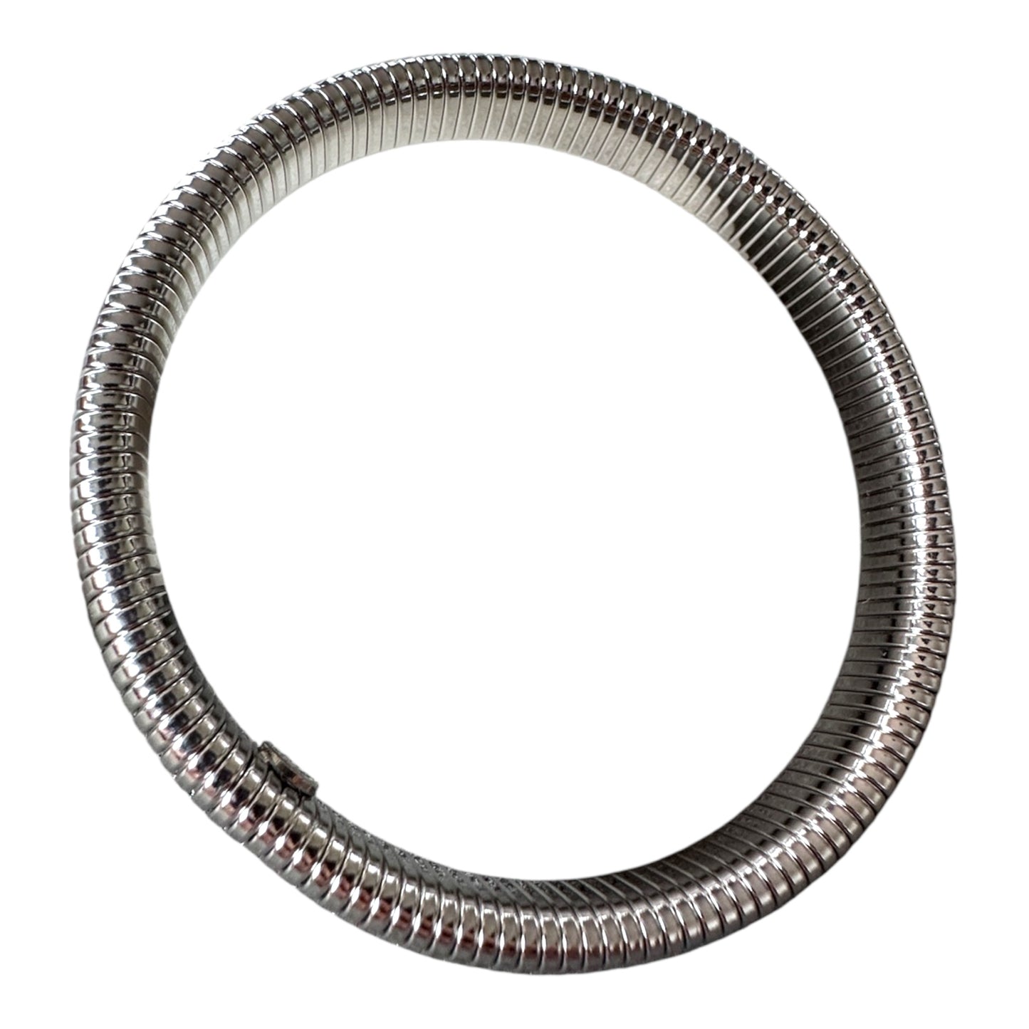 Stainless Steel Silver Stretch Bracelet