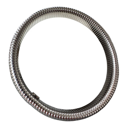 Stainless Steel Silver Stretch Bracelet