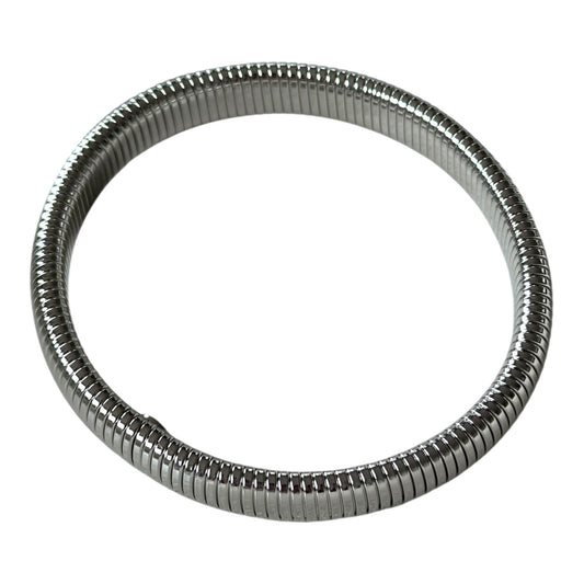 Stainless Steel Silver Stretch Bracelet