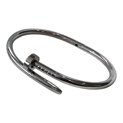 Silver plated Stainless steel bracelet