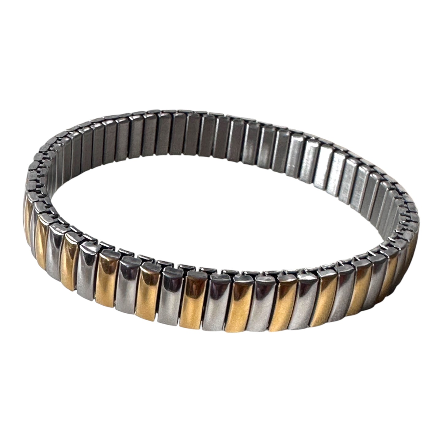 Gold and Silver Unisex Adjustable Bracelet