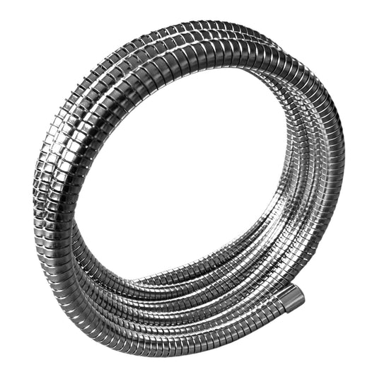 Stainless Steel Silver Spiral Flex Bracelet
