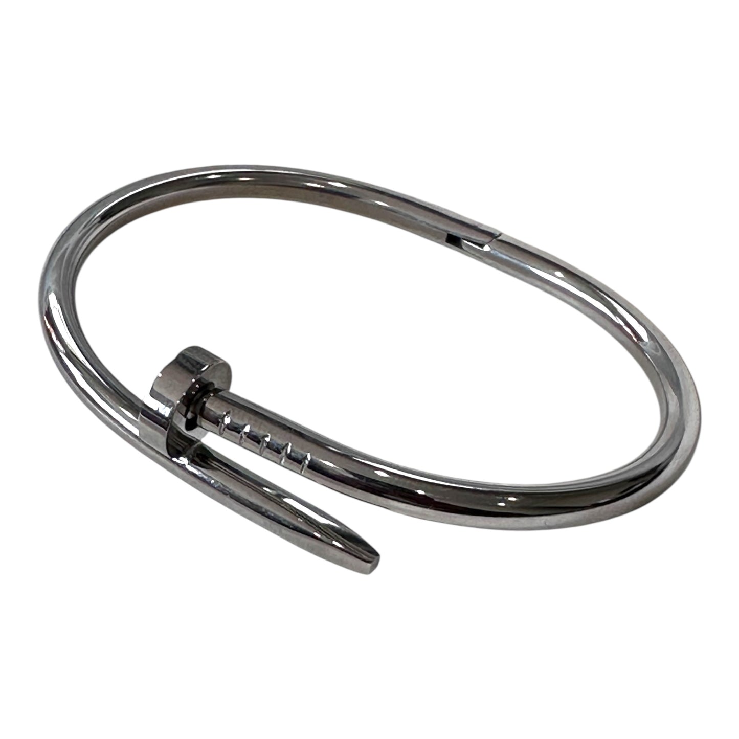 Silver plated Stainless steel bracelet