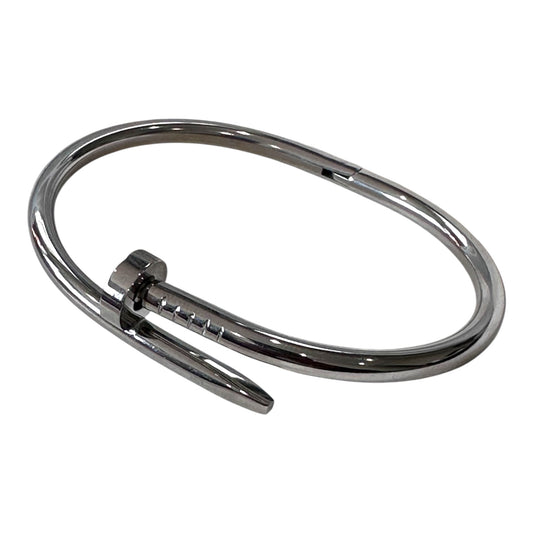 Silver plated Stainless steel bracelet