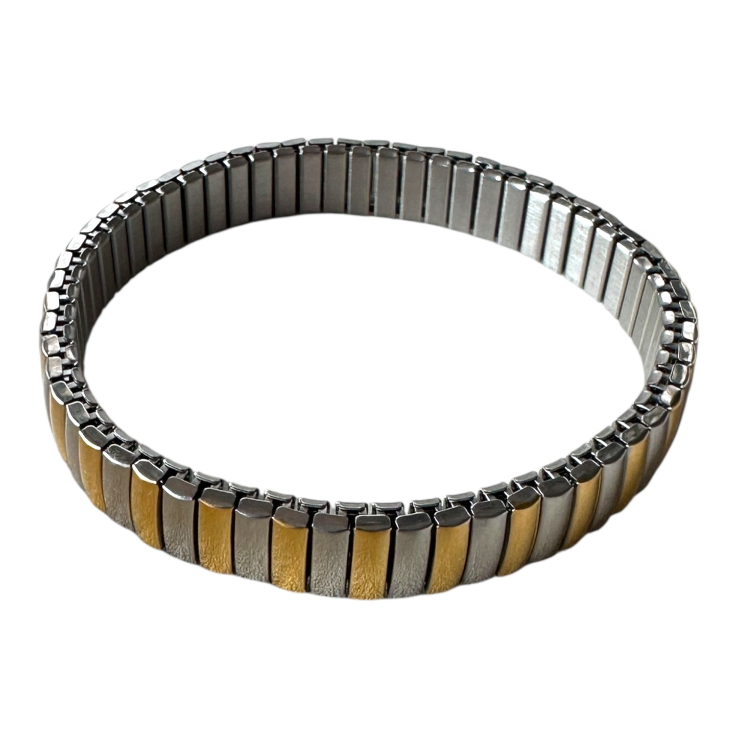 Gold and Silver Unisex Adjustable Bracelet