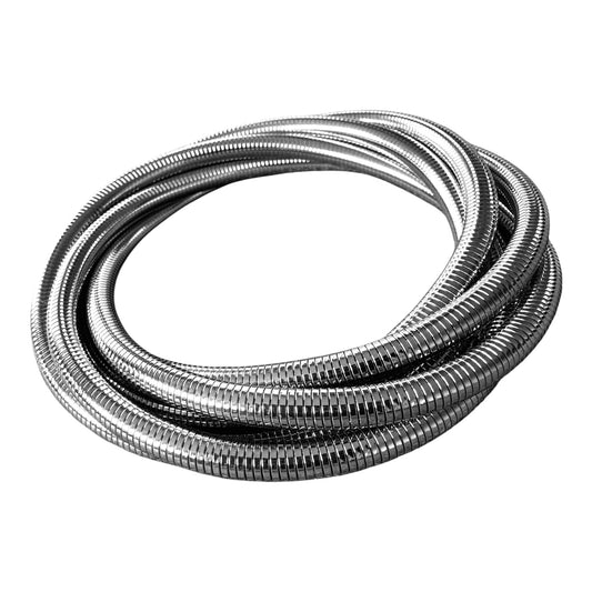 Silver Alloy Stretch Bracelet
