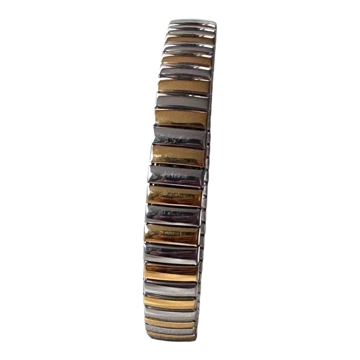Gold and Silver Unisex Adjustable Bracelet