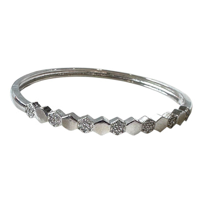 Hexagon Diamond Bracelet