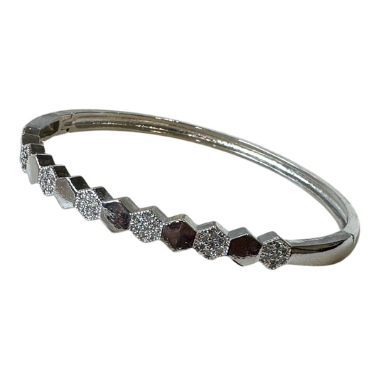 Hexagon Diamond Bracelet