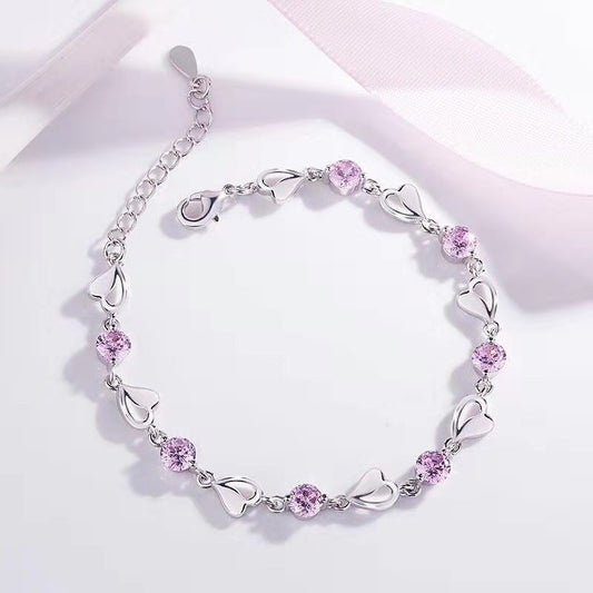 Sweetheart Sterling Silver Bracelet