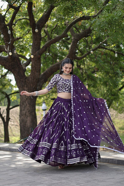 Designer Heavy Lehenga choli set with dupatta for womens